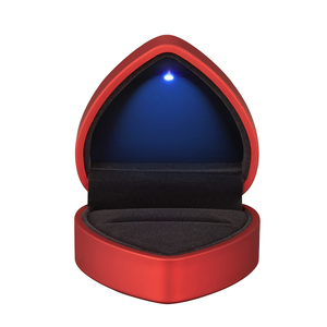 High-End LED Lamp Spray Painting Solution for Jewelry <b>Boxes</b> <b>Ring</b> Box Necklace Pendant Velvet Packaging for Luxury Jewelry - Product Image 1