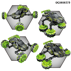 Juguetes de Carreras RC, Auto Deformable de Acrobacias de Alta Velocidad con Luces 4D - Product Image 4