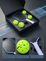 Raquette de pickleball en tissu carbone thermoformé, nouvelle technologie de base en carbone, approuvée PA aux États-Unis, pour une puissance accrue et une meilleure sensation, vente en gros