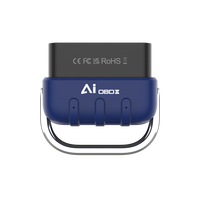 Escáner OBD2 Bluetooth DA200, Herramienta de Diagnóstico Completo del Sistema para IOS y Android