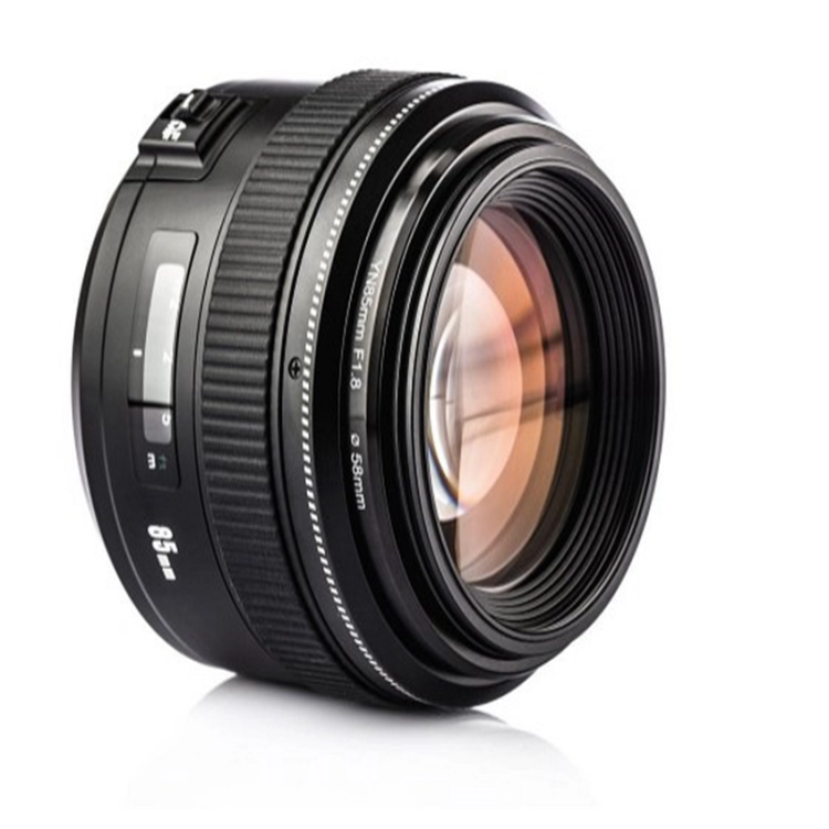 Yongnuo yn85 мм 85 мм F1.8 F/1,8 Стандартный фиксированный фокусный объектив AF / MF для камеры Canon DSLR
