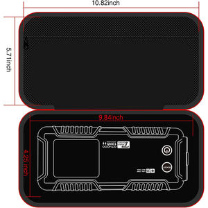Étui de protection rigide en EVA pour démarreurs de batterie 12V GT4000 GT4000S GT6000, étui de rangement rigide portable, sac de transport pour outils et gadgets automobiles - Product Image 1