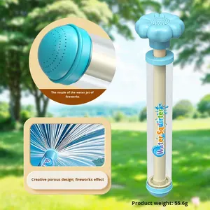 Pistola de Agua Manual de Plástico para Jardín, con Control de Flujo Variable, Componentes de Aluminio para Uso en Exteriores, Juguete de Playa para Niños - Product Image 6