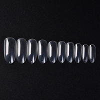 500 pièces/boîte, faux ongles japonais à tête ronde, style français, durables, en ABS, pour salon de manucure, outil de manucure