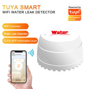 เครื่องตรวจจับน้ำรั่วอัจฉริยะสำหรับบ้านอัจฉริยะ Tuya Wifi ใช้ร่วมกับตัวควบคุมวาล์วอัจฉริยะ Tuya Wifi - Product Image 5
