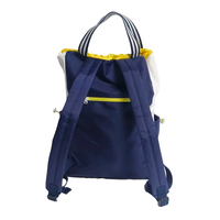 Sac à dos unisexe à cordon de grande capacité Design tendance personnalisé Matériau polyester durable pour les sports de plein air de haute qualité