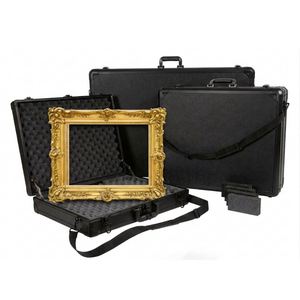 Factory Custom <b>Storage</b> Modern Oil Painting Art Case Carrying Hard Tool <b>Box</b> Flight Aluminum Case With Foam Interior - Product Image 3