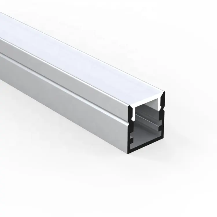 Boitier pour éclairage à bande LED L047, en aluminium, Extrusion encastrée, forme U, diy