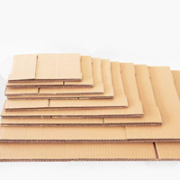 Maßgefertigte Kraftpapier-Versandboxen Laminierte Kartonagen Umweltfreundliche Verpackungen mit Logodruck