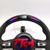 Expédition en 24h Volant BMW F30 pour E92 E87 F80 M5 M4 F10 F32 F82 M6 E90 M3 avec indicateur de changement de vitesse LED