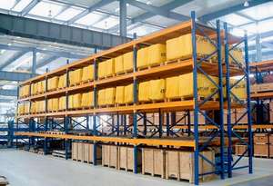 Système de rayonnages d'entrepôt en acier robuste, protection contre la corrosion, installation par emboîtement, finition thermolaquée, rayonnages empilables pour la vente au détail - Product Image 3