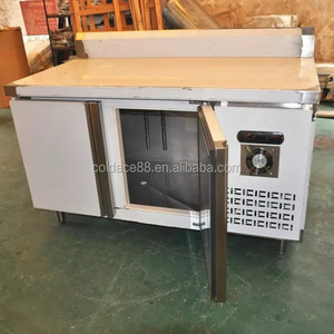 Double Door Workbench Refrigerator/SS Top Kitchen Equipment/Bench <strong>Freezer</strong> with Drawers - Product Image 4