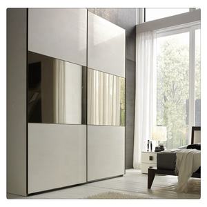 <span class=keywords><strong>ตู้</strong></span><span class=keywords><strong>เสื้อผ้า</strong></span><span class=keywords><strong>บาน</strong></span><span class=keywords><strong>เลื่อน</strong></span> 3 <span class=keywords><strong>บาน</strong></span> ดีไซน์เรียบง่าย ทำจากไม้ MDF สำหรับห้องนอน - Product Image 3