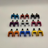Supports de repose-pieds en alliage d'aluminium CNC avec repose-pieds de qualité supérieure, pièces de rechange améliorées pour moto tout-terrain Sur Ron Light Bee