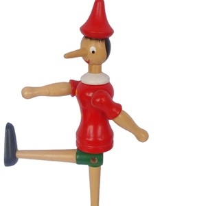 Marionnette en bois à long nez de <span class=keywords><strong>Pinocchio</strong></span> Jeux et jouets en bois - Product Image 2