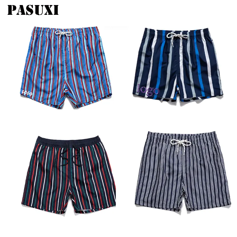 PASUXI חדש באיכות גבוהה מותאם אישית Boardshorts העידון מודפס גברים חוף בגד הים לקיץ