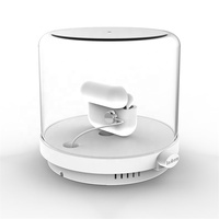 Caja de Exhibición con Alarma Antirrobo Transparente y Bloqueable A701 para Airpods, Relojes Inteligentes, Exhibición de Seguridad para Tiendas Minoristas, Soporte de Carga