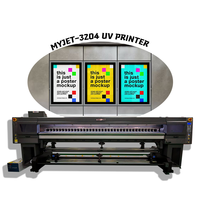 Impresora UV de rollo a rollo MYJTE de 3.2m para exteriores con cabezal de impresión I3200 de 1200dpi, precio de fábrica