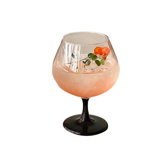 Verres noirs à brandy français gobelet à <span class=keywords><strong>vin</strong></span> <span class=keywords><strong>blanc</strong></span> court <span class=keywords><strong>vin</strong></span> rouge 700ml verre pour mariage - Product Image 6
