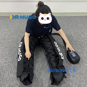 Masajeador de Piernas por Compresión de Aire DR.HUGO Flowave L8, Botas de Recuperación para Atletas, Recuperación Muscular, Circulación y Relajación - Product Image 5