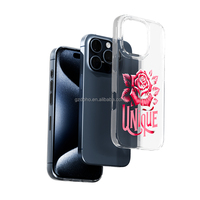 JoyMonki bonne sensation de main entièrement transparente étui de protection pour téléphone couverture imprimée bricolage changer librement les modèles pour les imprimantes UV Shell