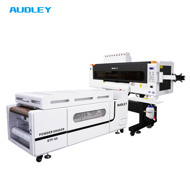 Industrial 24 Inch DTF Transfer Printer with 6 I3200 Heads, Automatic White Ink Circulation High Precision Digital DTF Printer