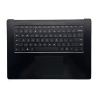 Clavier sans fil pleine taille personnalisable pour Surface Laptop 3/4/5 Gen 15 pouces, interface USB de haute qualité, rétroéclairage RVB, argent