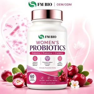 OEM ODM Personnalisé : <span class=keywords><strong>Probiotiques</strong></span> de Canneberge pour Femmes (16 Souches) – Favorise la Santé Urinaire <span class=keywords><strong>et</strong></span> Digestive – Accepte les Marques Privées - Product Image 1