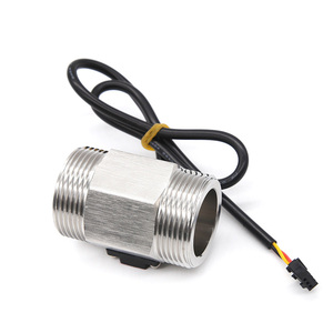 YF-DN32S 304 SS Acero Inoxidable + POM 3 ~ 120L/MIN Sensor de Flujo de Agua con Sensor Hall de Acero Inoxidable, Medidor de Flujo de Turbina - Product Image 4