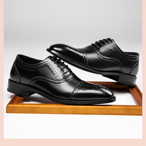 Di alta qualità in pelle di lusso moda moda <span class=keywords><strong>sposo</strong></span> uomo stile matrimonio formale Business in pelle Oxford <span class=keywords><strong>scarpe</strong></span> eleganti - Product Image 5