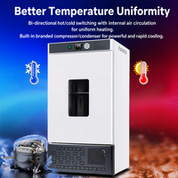 Incubateur thermostaté numérique intelligent PID en acier inoxydable de 52L-250L pour la germination de semences microbiennes, vente en gros OEM