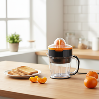 Huishoudelijke slowjuicer met plastic behuizing, 700ml capaciteit, AC-motor, Engels/Spaans ondersteuning, elektrisch keukenapparaat voor citrusvruchten