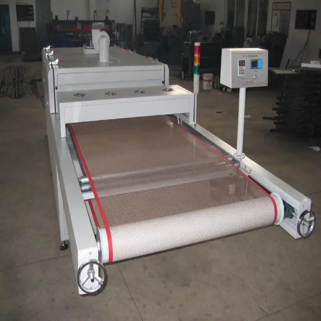Customized Heat Resistant Teflonning Mesh Belt Conveyor System Cooling Conveyer Drying Machine