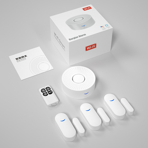 Беспроводная система сигнализации HjellyTek Tuya WiFi <span class=keywords><strong>DC</strong></span> 5V с защитой от краж, 433 МГц, комплект датчиков для дверей и окон, для дома, магазина, офиса (Plug-and-Play) - Product Image 5