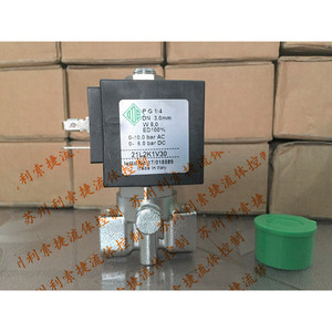 ODE Solenoid Valve 21L2K1V30 Stainless Steel PG1/4 DN3mm AC 230V 0-10 <b>Bar</b> Made In Italy - Product Image 2