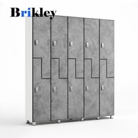 Brikley Bibliothèque Modulaire en Bois Massif pour Salon, Grande Capacité, Écologique, Design Mid-Century, Durable, Personnalisable