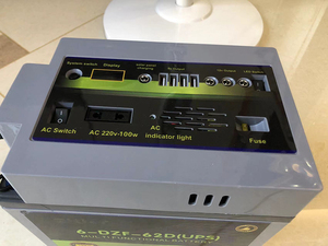 Fuente de alimentación de emergencia para exteriores 12V 40ah Baterí<span class=keywords><strong>a</strong></span> <span class=keywords><strong>AGM</strong></span> multipropósito cargada con panel solar - Product Image 2