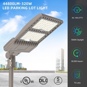 Lampadaire LED extérieur de haute qualité, directement de l'usine, nouveau style, 90W 120W 150W 200W 320W 450W, corps en alliage d'aluminium, indice de protection IP65 - Product Image 2