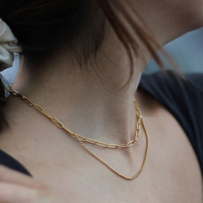 PVD 18k Gold Plated Stainless Steel