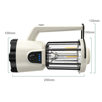Lampe torche LED étanche IP65 certifiée CE, batterie au lithium, ABS, portable, multi-usages, lanterne de camping d'urgence pour l'extérieur