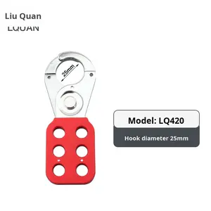 Liuquan, llave pulida, desbloqueo de acero, seis orificios de cerrojo de seguridad, 1,0 pulgadas y 1,5 pulgadas, fila de gestión multinivel, tipo <span class=keywords><strong>Bedi</strong></span> - Product Image 4