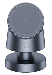 4 in 1 Magnetic Foldable Alloy <b>Wireless</b> Charger <b>Lamp</b> & Night Light with Type-C Fast Charging Portable <b>Wireless</b> Charging Station - Product Image 3