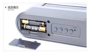 Bán buôn đa chức năng sáng tạo kỹ thuật số chủ bút đồng hồ văn phòng với vĩnh viễn Lịch Điện tử tùy chỉnh - Product Image 5