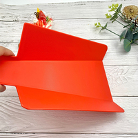 Flexibel plastic snijplank, opvouwbaar, buigbaar, makkelijk in te gieten, snijplank voor keuken, vlees, groenten, fruit, voorbereidingsgereedschap