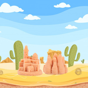 Figuras de Resina Decorativas de Escenas del Desierto en Miniatura, Juego de Varias Piezas, Estilo Bohemio, Decoración para Sala de Estar, Diseño con Motivos Vegetales - Product Image 4