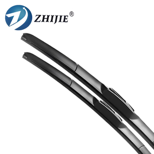 ZHIJIE - Escobillas <span class=keywords><strong>Limpiaparabrisas</strong></span> de Tres Secciones en Forma de U de Caucho Natural Multifunción de Alta Calidad para <span class=keywords><strong>COROLLA</strong></span> <span class=keywords><strong>2019</strong></span>- - Product Image 1