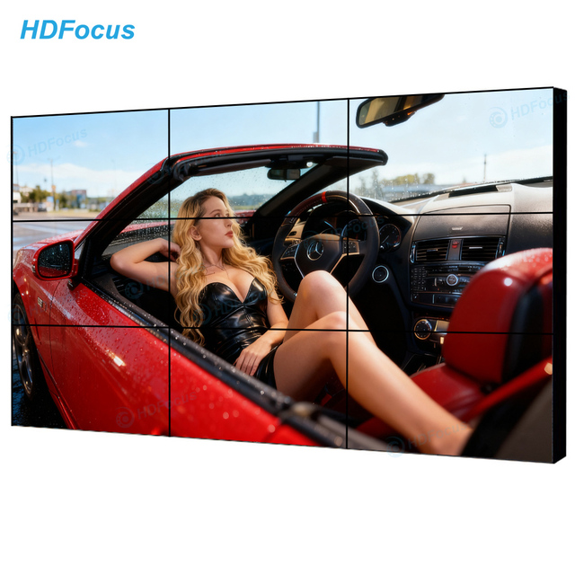 46 49 55 65 Inch LCD Video Wall Digital Signage Display Screen 2x2 3x3 Panel Configuration for Indoor Commercial Advertising