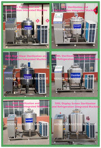 Горячая распродажа: Автоматическая линия оборудования для молочной промышленности 300 л – пастеризатор, гомогенизатор, холодильное оборудование для пастеризации и упаковки молока - Product Image 5
