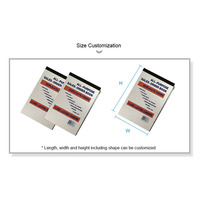 Papier d'ordinateur sans carbone personnalisé, papier de commande de vente, livre de reçus, carreaux d'invité, facture