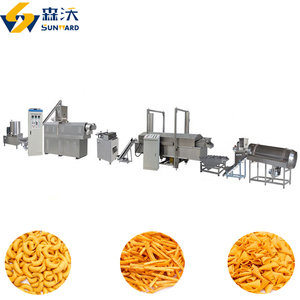 Máquina <span class=keywords><strong>Doritos</strong></span> Fritos Verificada Capacidad de <span class=keywords><strong>200</strong></span> kg/h Proveedor de Extrusora de Doble Tornillo para Aperitivos Triangulares Fritos - Product Image 5